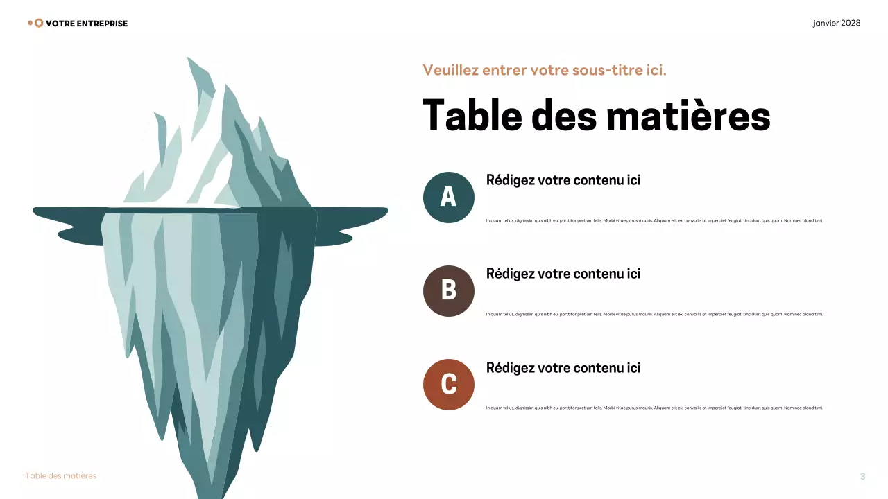 Présentation de la conférence Brown sur le climat moderne