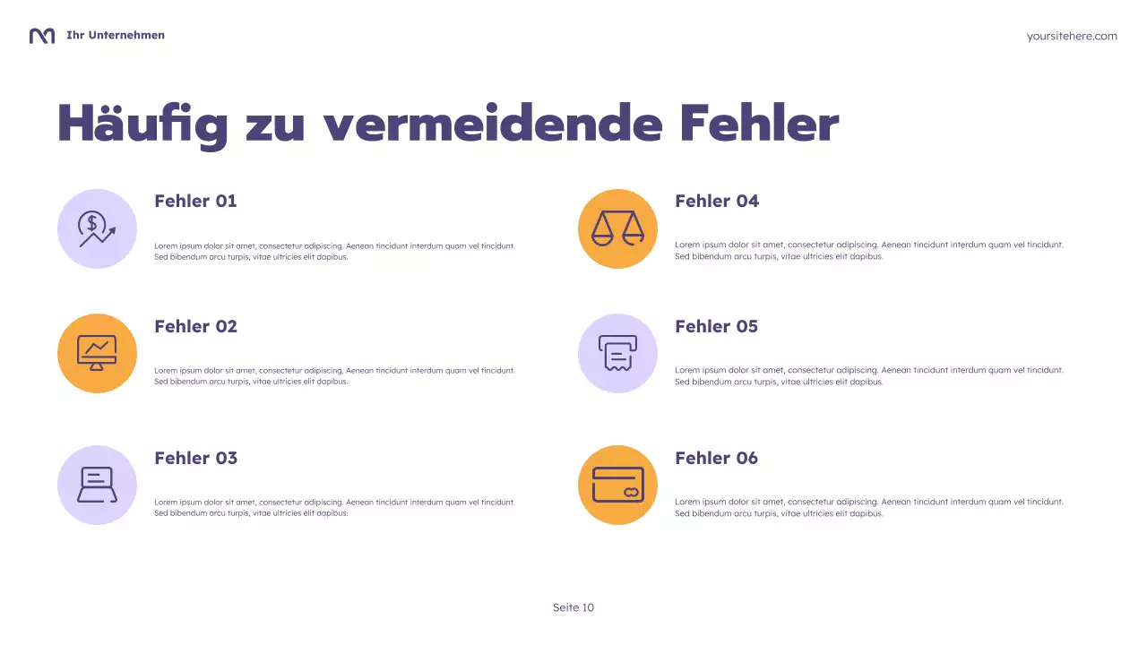 Lila Cartoon Budgetierungskurs Präsentation