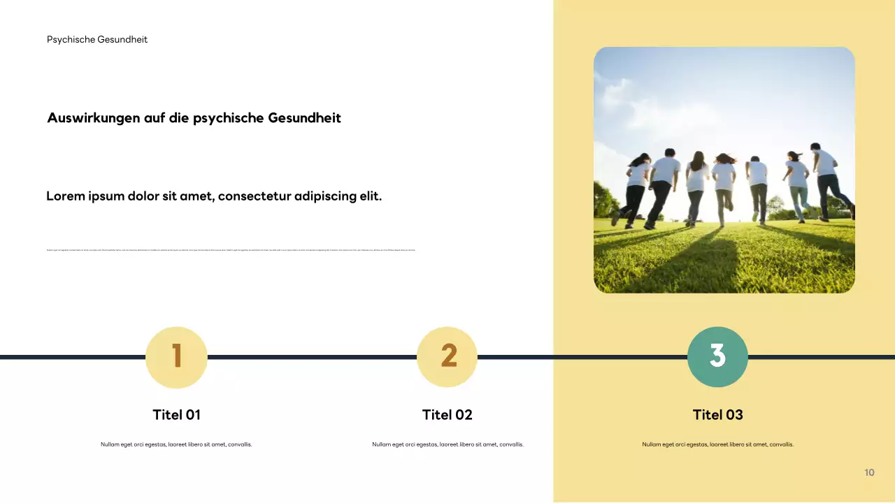 Orange Moderne Social Media Präsentation