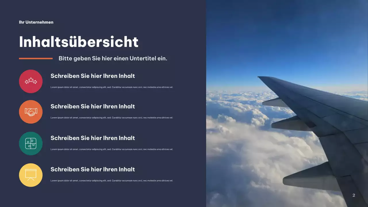 Graue moderne Geschäftspräsentation