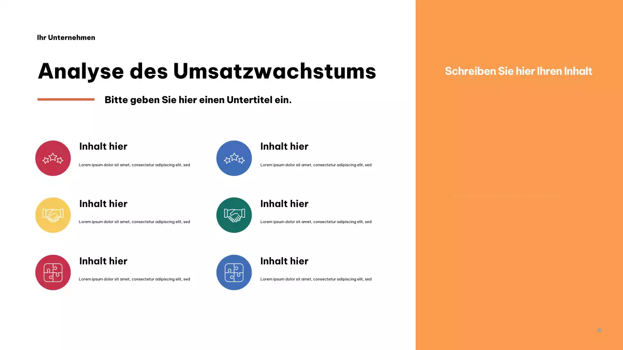 Graue moderne Geschäftspräsentation