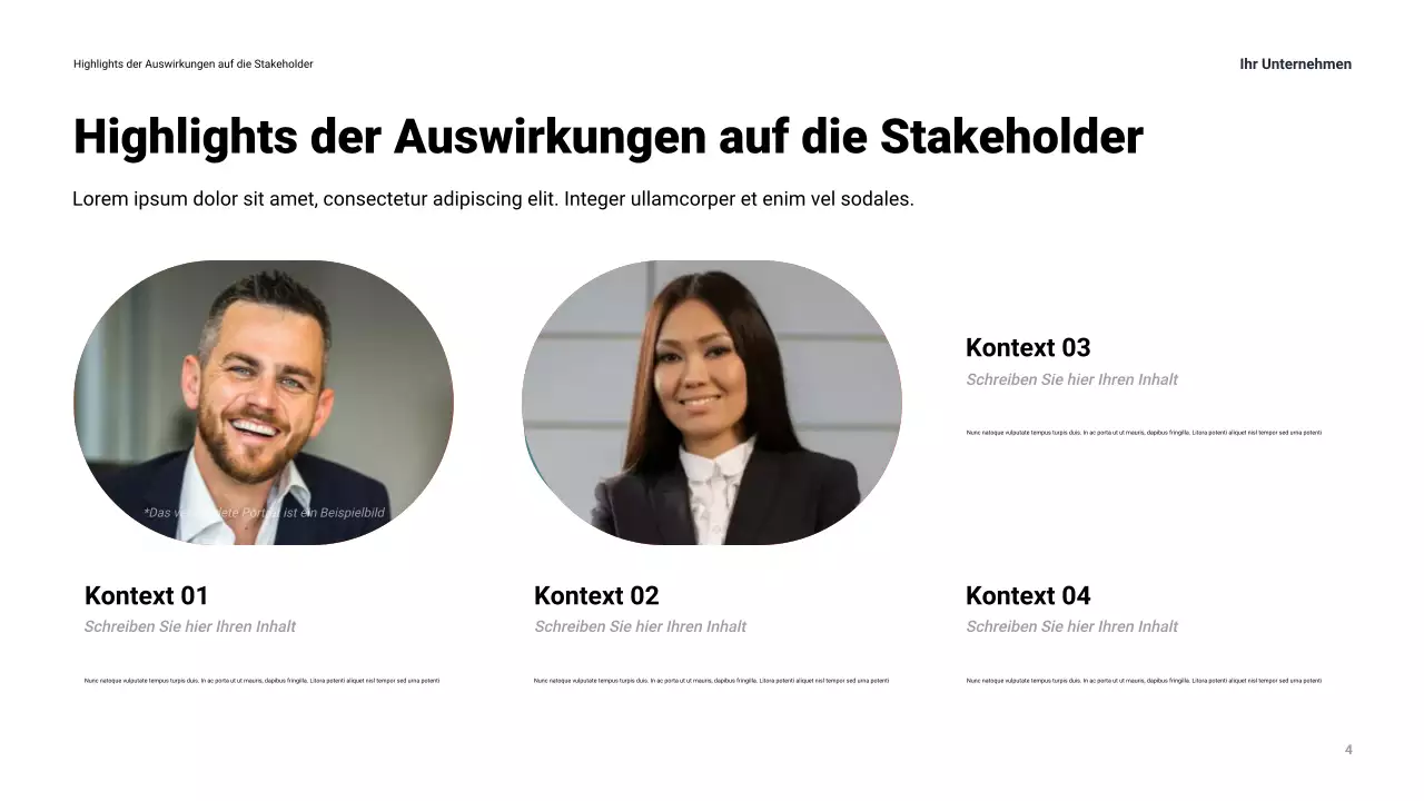 Moderne Businesspräsentation der Marine