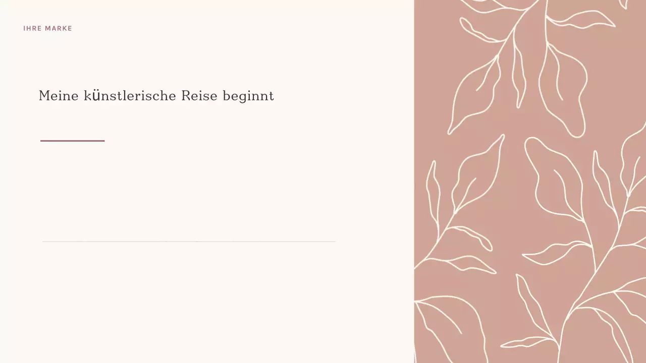 Wein Abstrakte Kunst Präsentation