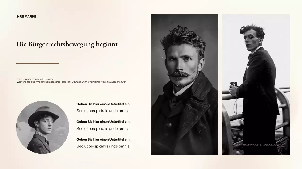 Präsentation zu den klassischen Bürgerrechten der Schwarzen