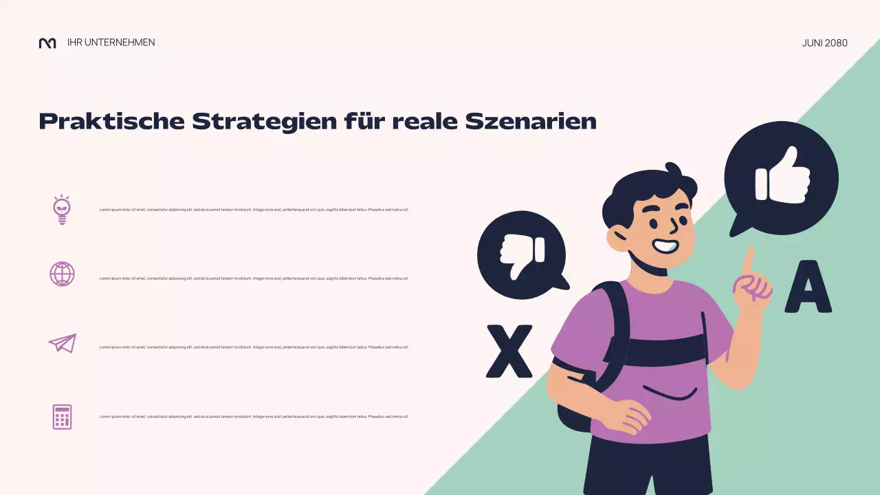 Farbenfrohe abstrakte Vorlesung zum Thema Gruppenzwang Präsentation