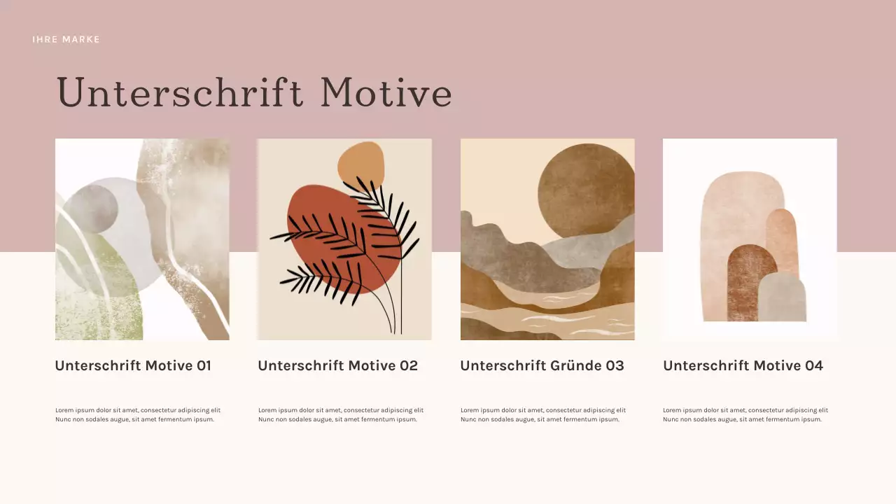 Wein Abstrakte Kunst Präsentation