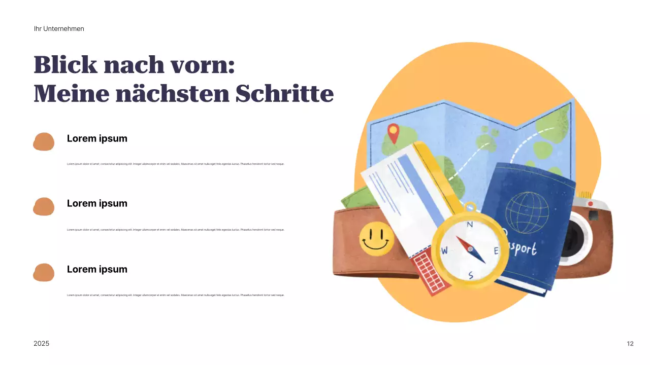 Lila Modern Identity Guide Präsentation