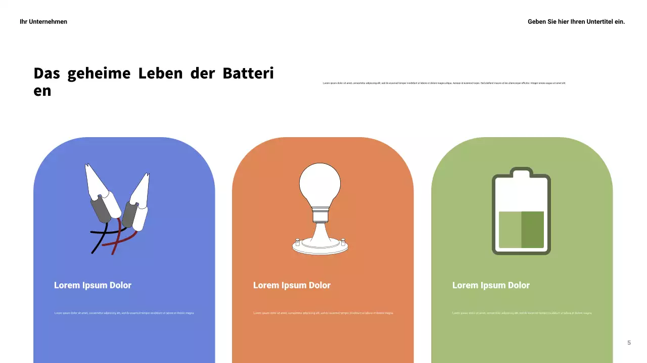 Gelbe moderne Wissenschaftspräsentation