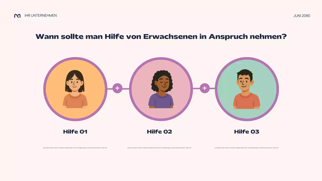 Farbenfrohe abstrakte Vorlesung zum Thema Gruppenzwang Präsentation