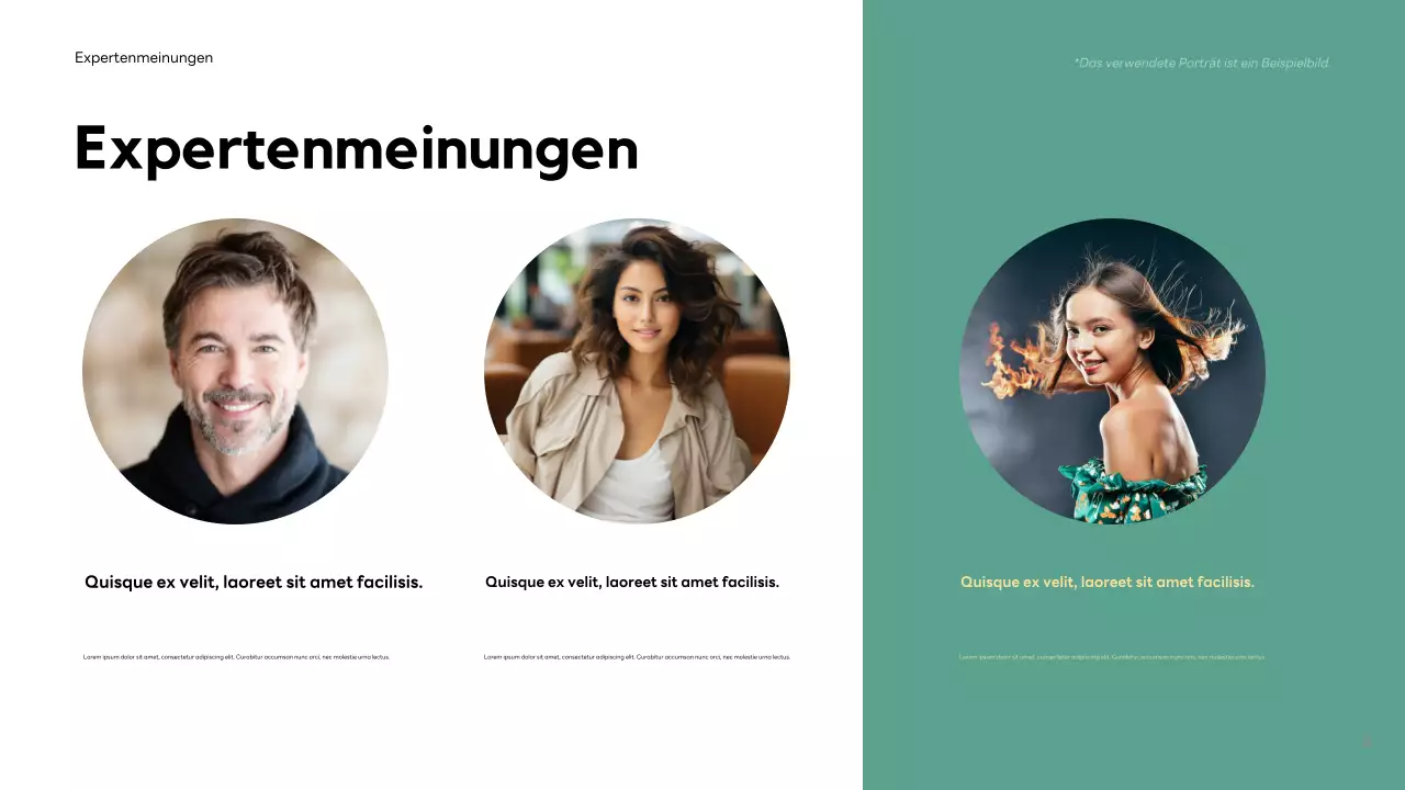 Orange Moderne Social Media Präsentation