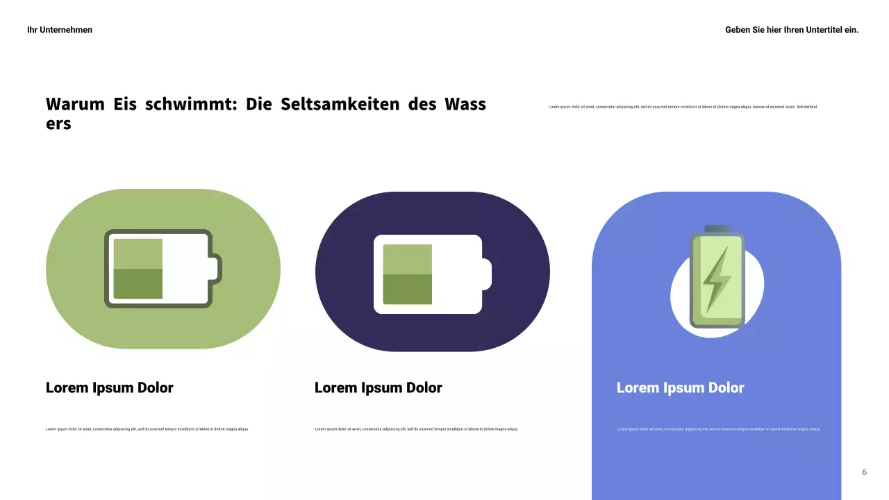 Gelbe moderne Wissenschaftspräsentation