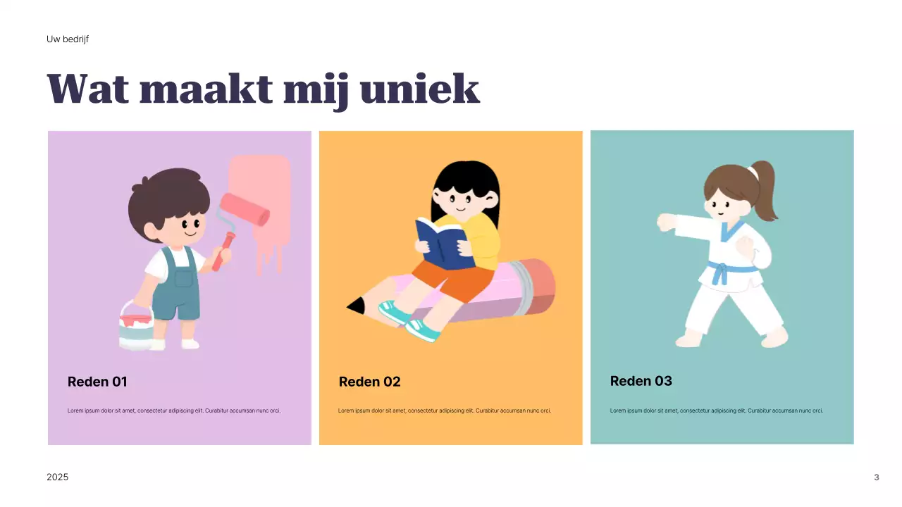 Presentatie van de Purple Modern Identity Guide