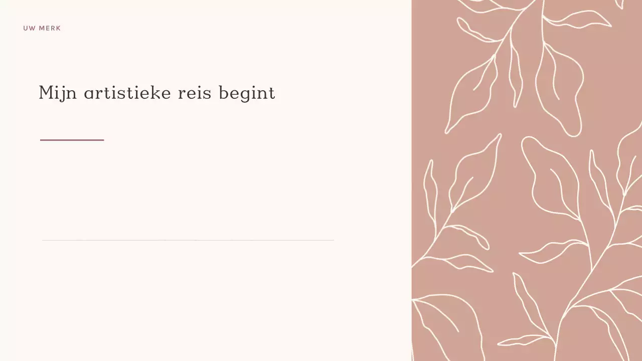 Wijn abstracte kunstpresentatie