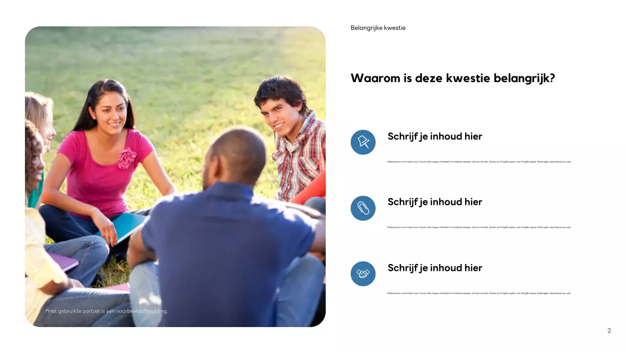 Oranje moderne sociale media presentatie