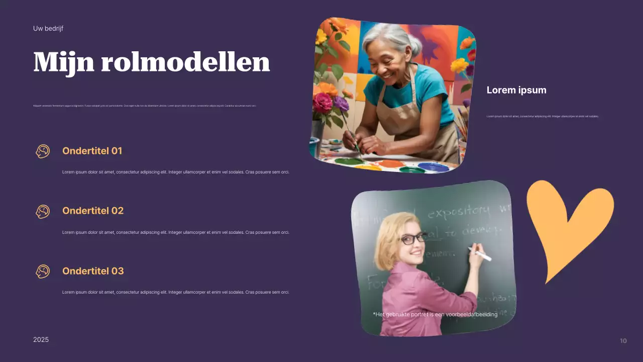 Presentatie van de Purple Modern Identity Guide