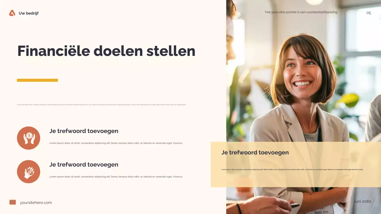 Presentatie van de Orange Modern Finance Guide