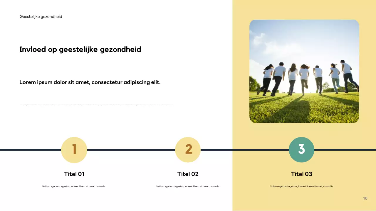 Oranje moderne sociale media presentatie