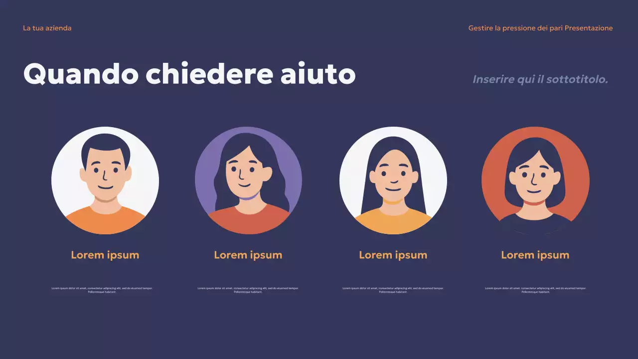 Presentazione dell'educazione moderna della Marina