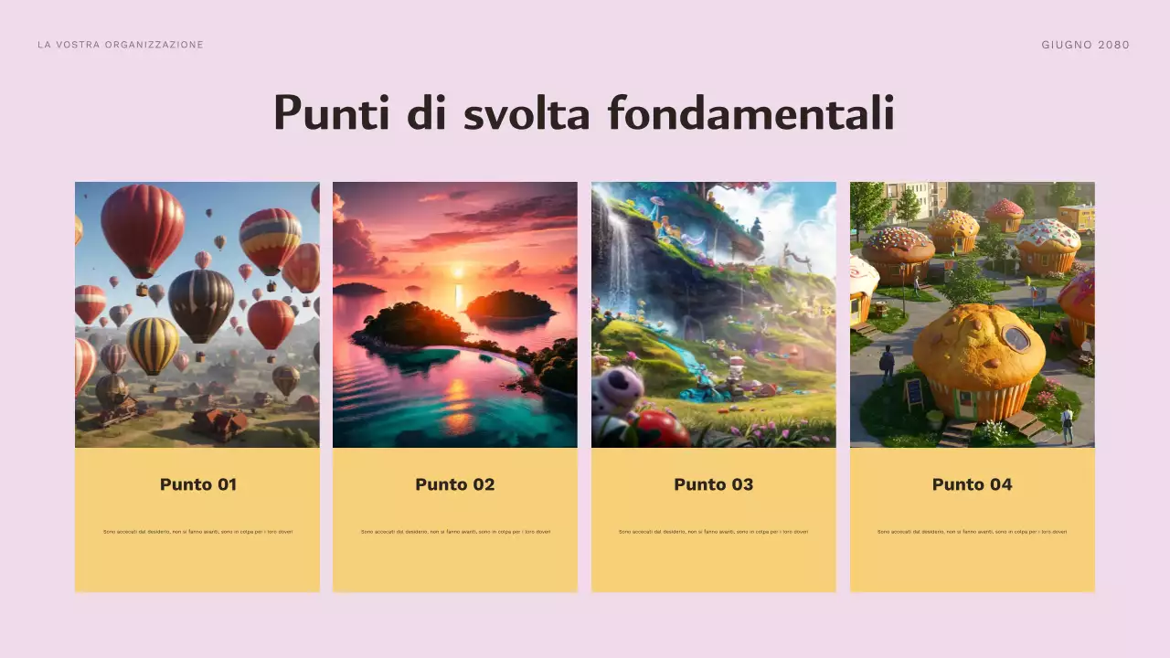 Presentazione del corso sul personaggio estetico viola