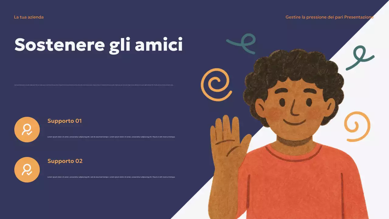 Presentazione dell'educazione moderna della Marina