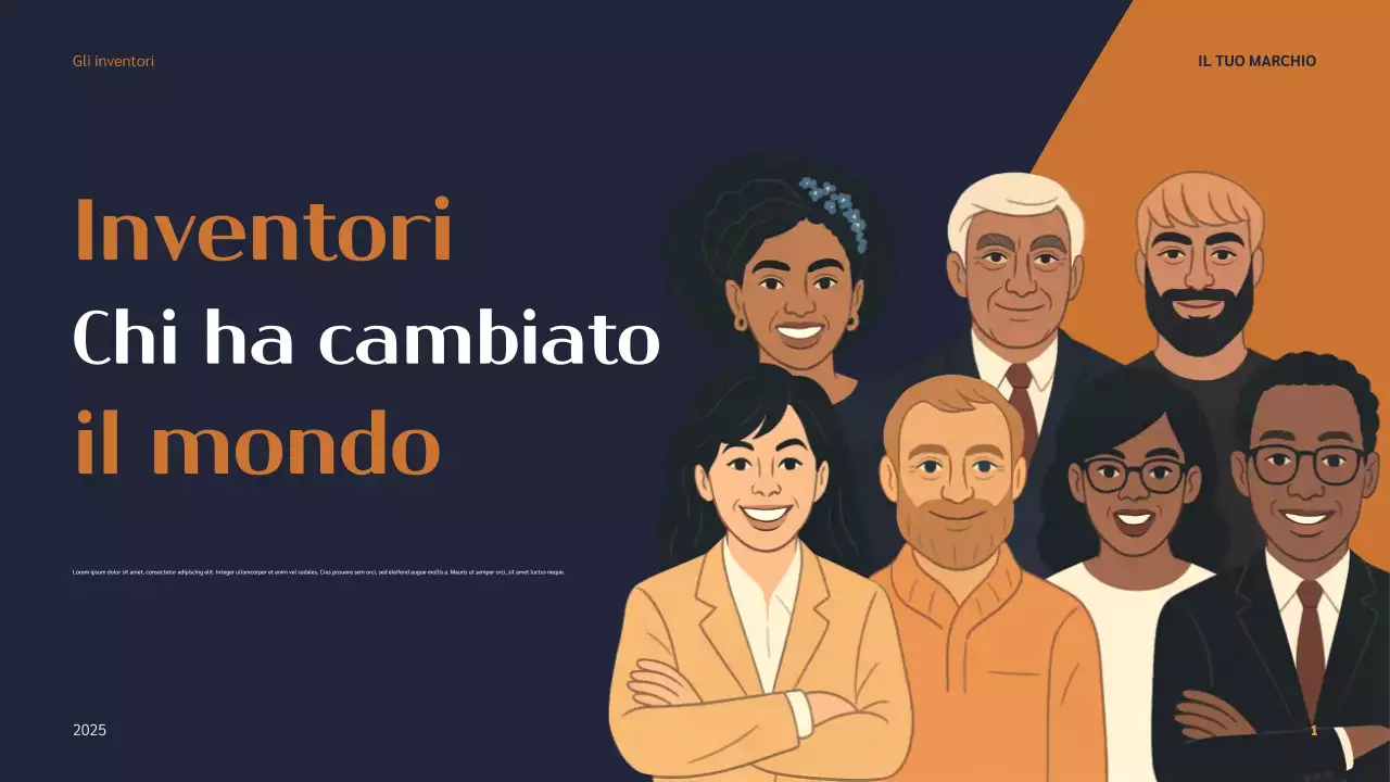 Presentazione degli inventori moderni di Orange