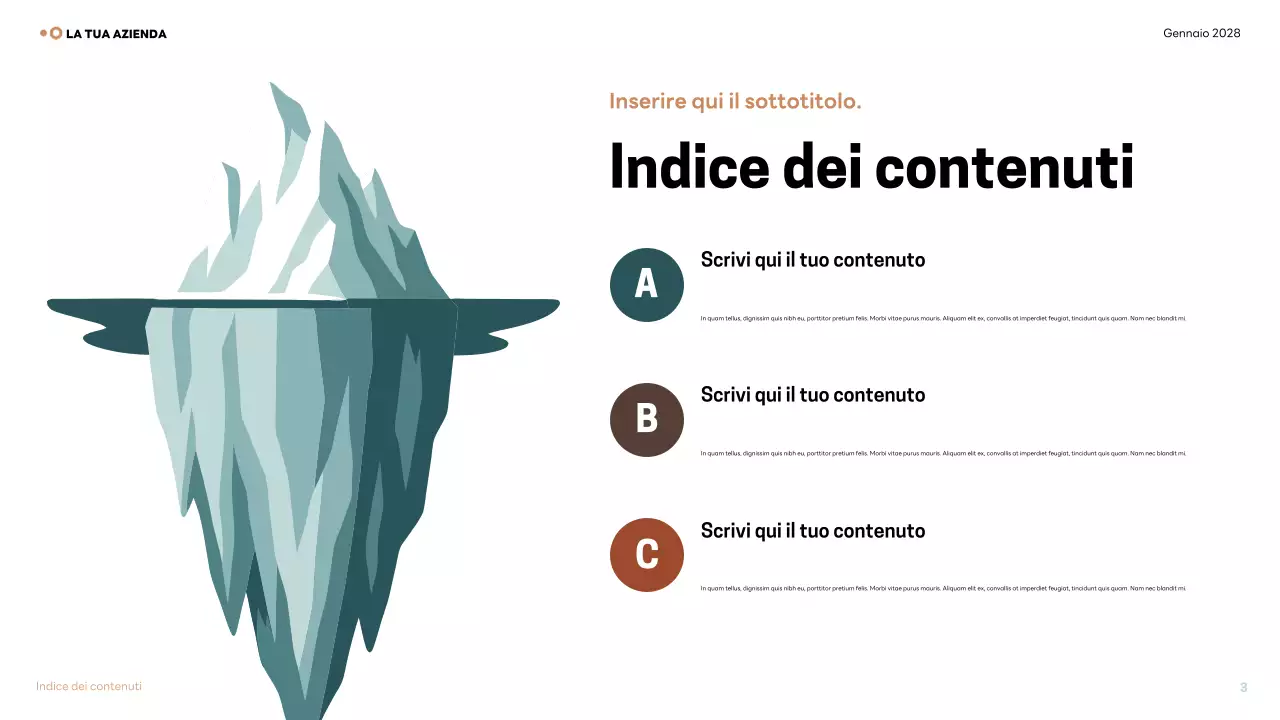 Presentazione della conferenza sul clima moderno di Brown