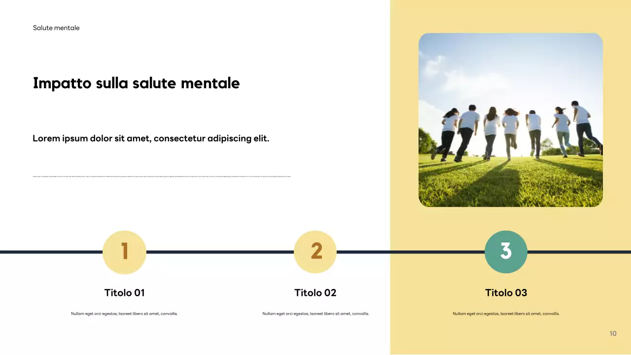 Presentazione moderna dei social media di Orange