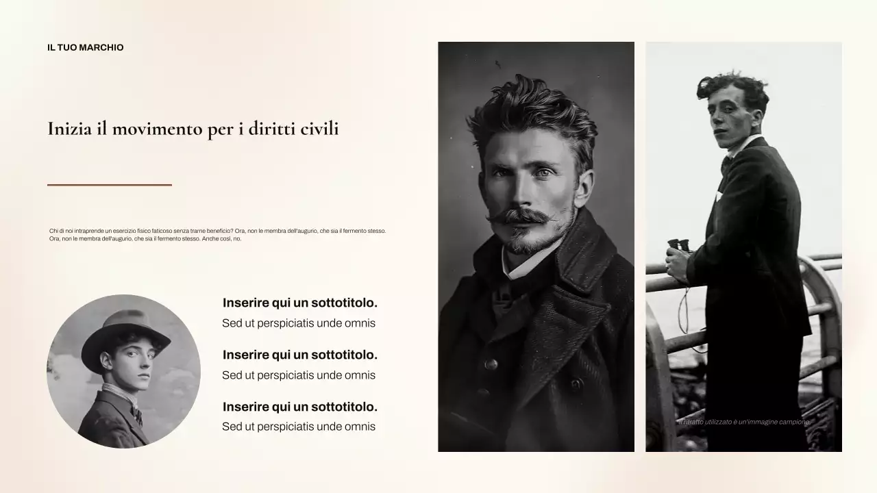 Presentazione sui diritti civili dei classici neri