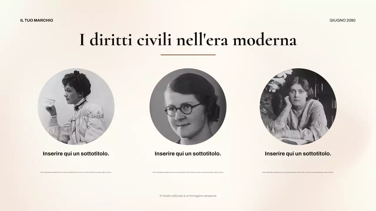 Presentazione sui diritti civili dei classici neri