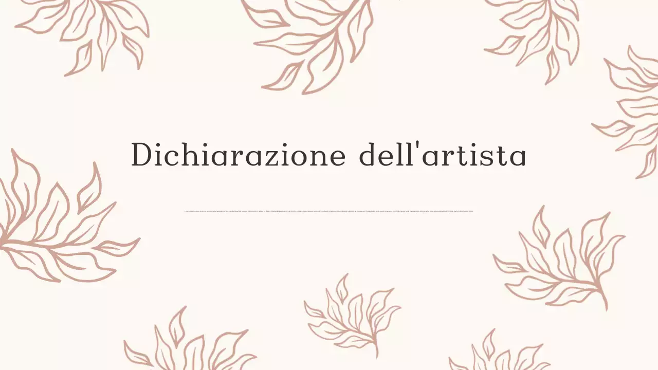 Presentazione di arte astratta del vino