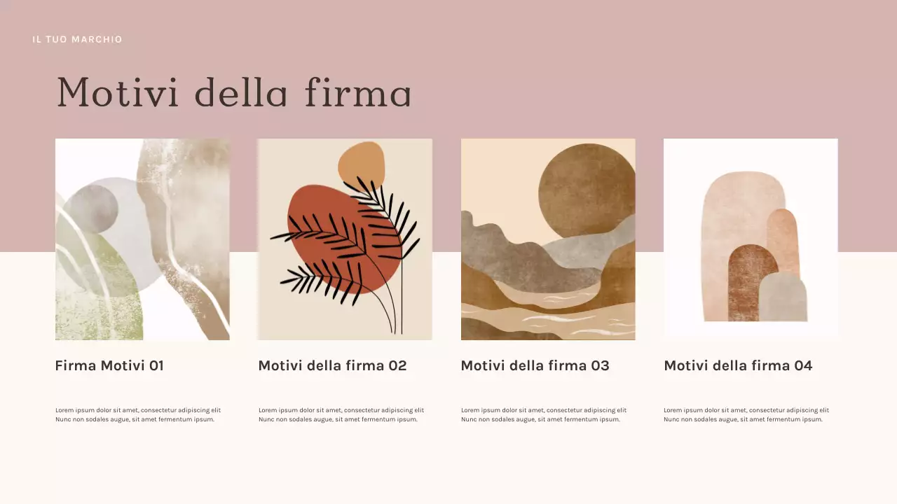 Presentazione di arte astratta del vino