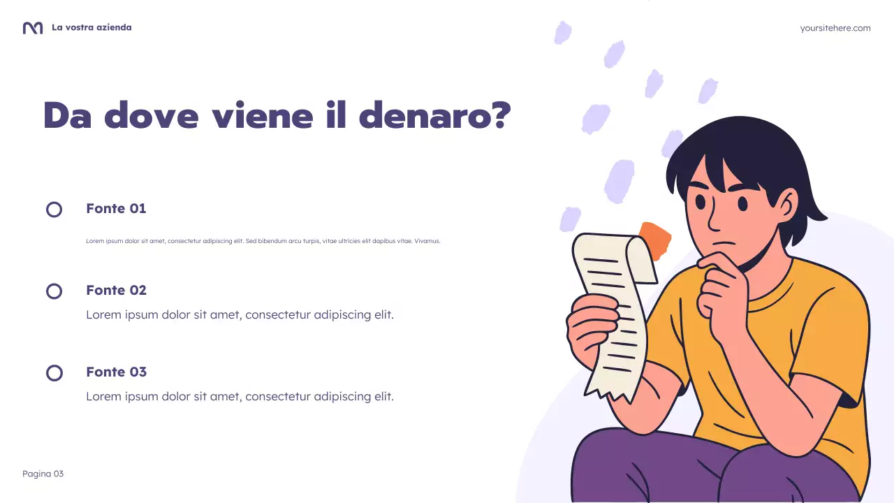 Presentazione del corso di budgeting di Purple Cartoon