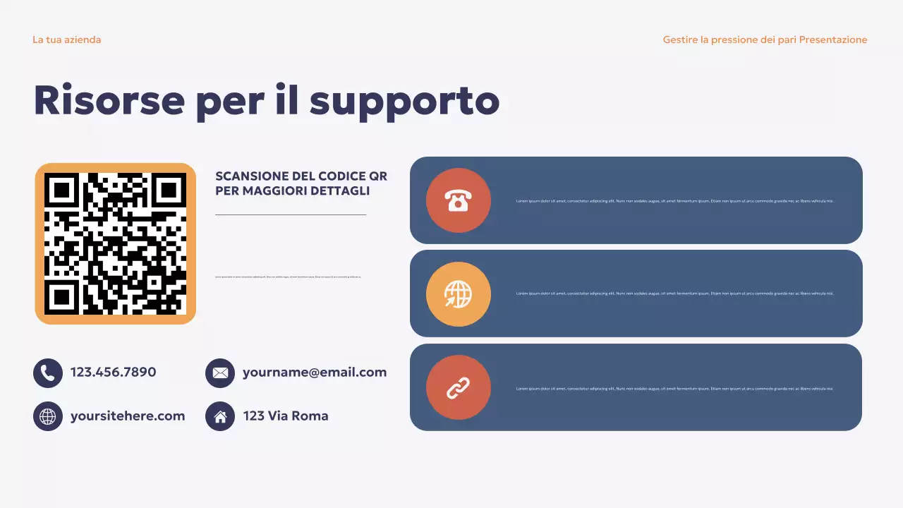 Presentazione dell'educazione moderna della Marina