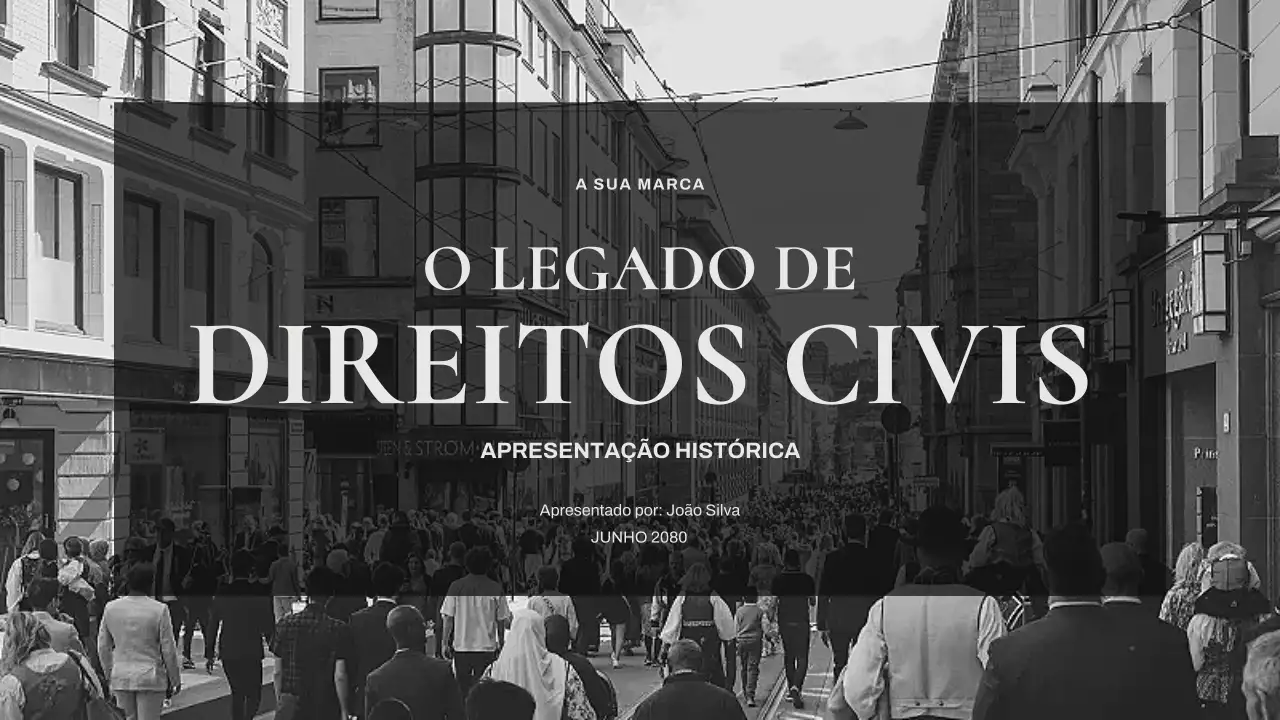 Apresentação dos Direitos Civis Clássicos Negros