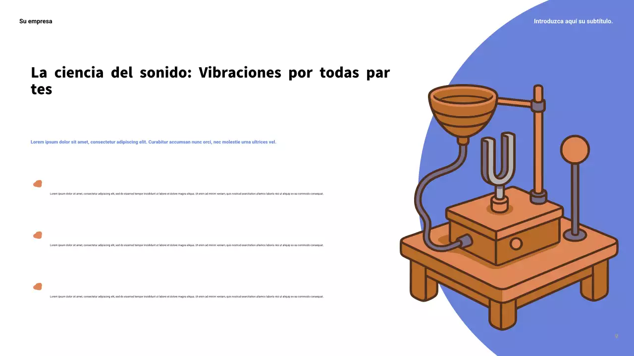Presentación de ciencia moderna amarilla