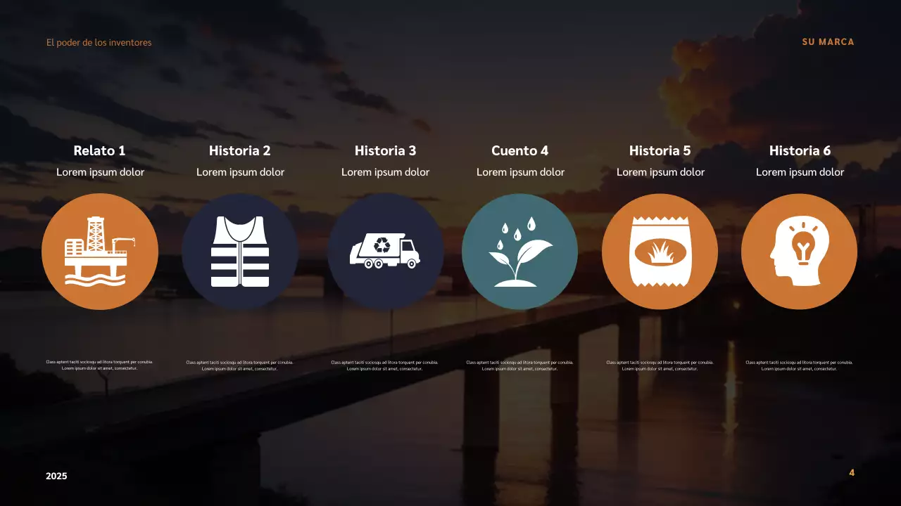 Presentación de los inventores modernos de Orange