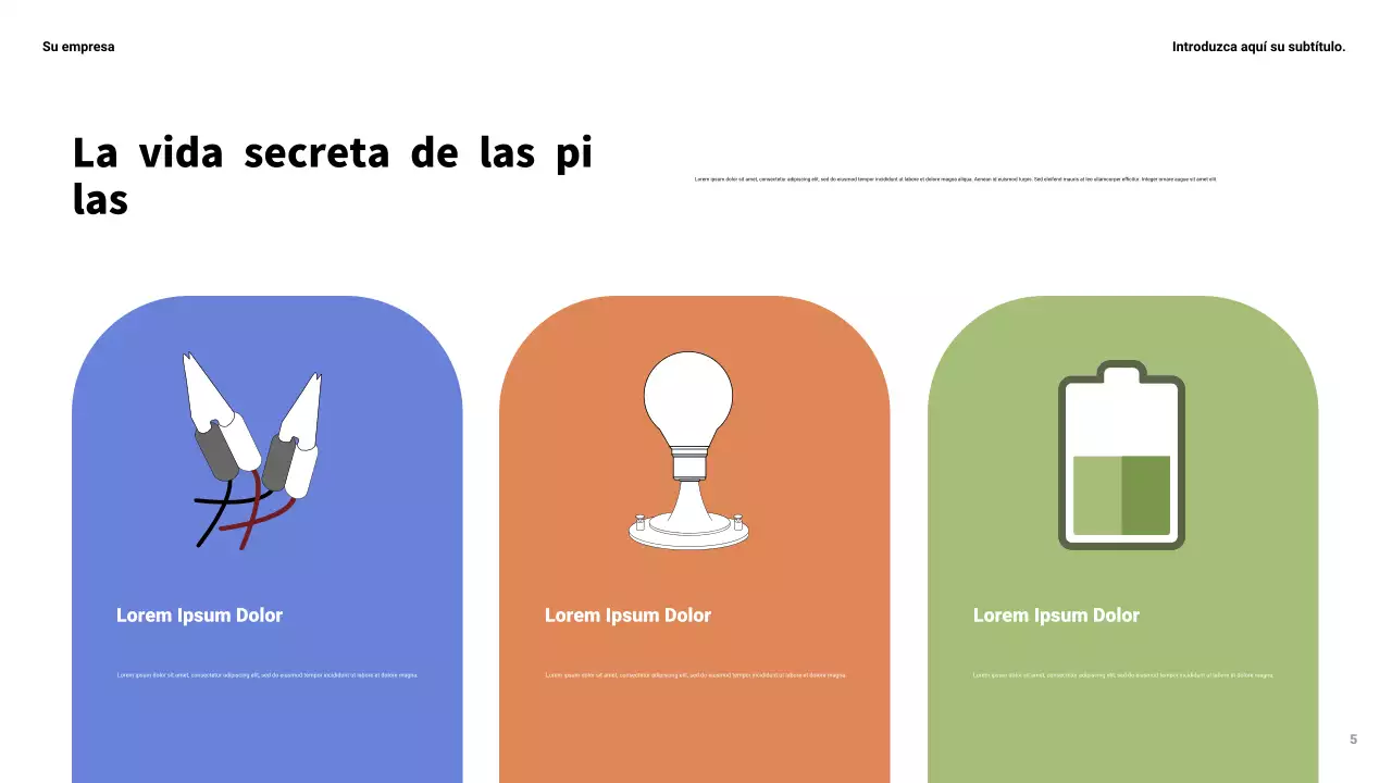 Presentación de ciencia moderna amarilla