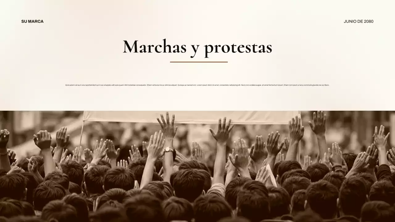 Presentación clásica de los derechos civiles de los negros