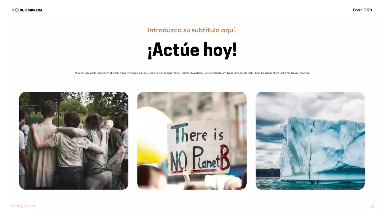 Presentación de la Conferencia sobre el Clima Moderno de Brown