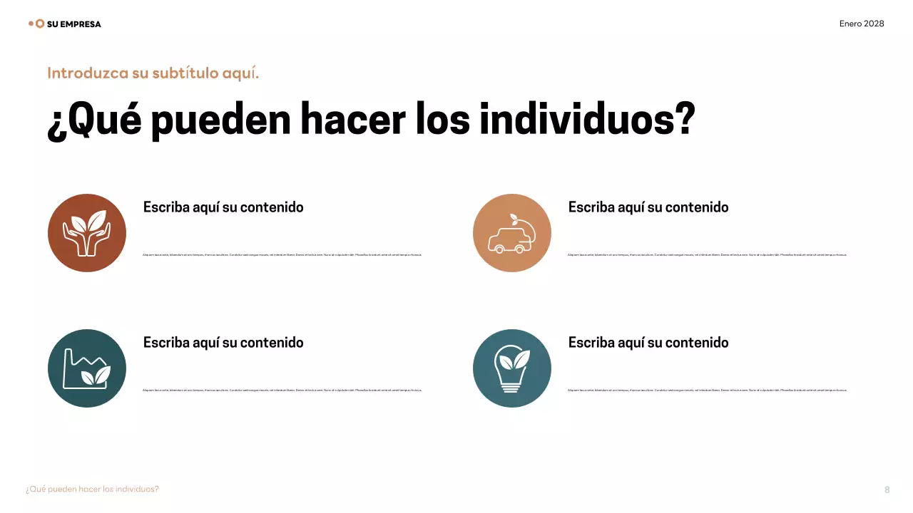 Presentación de la Conferencia sobre el Clima Moderno de Brown