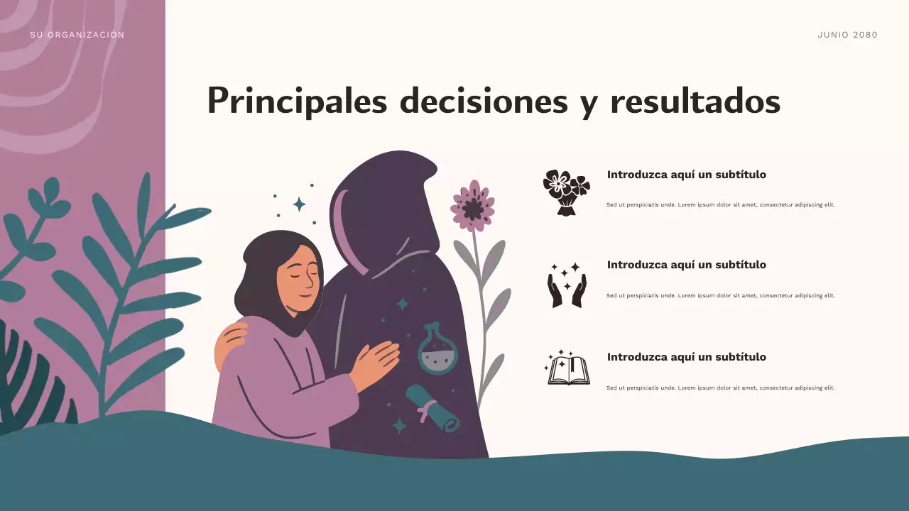 Presentación del curso de personajes estéticos morados