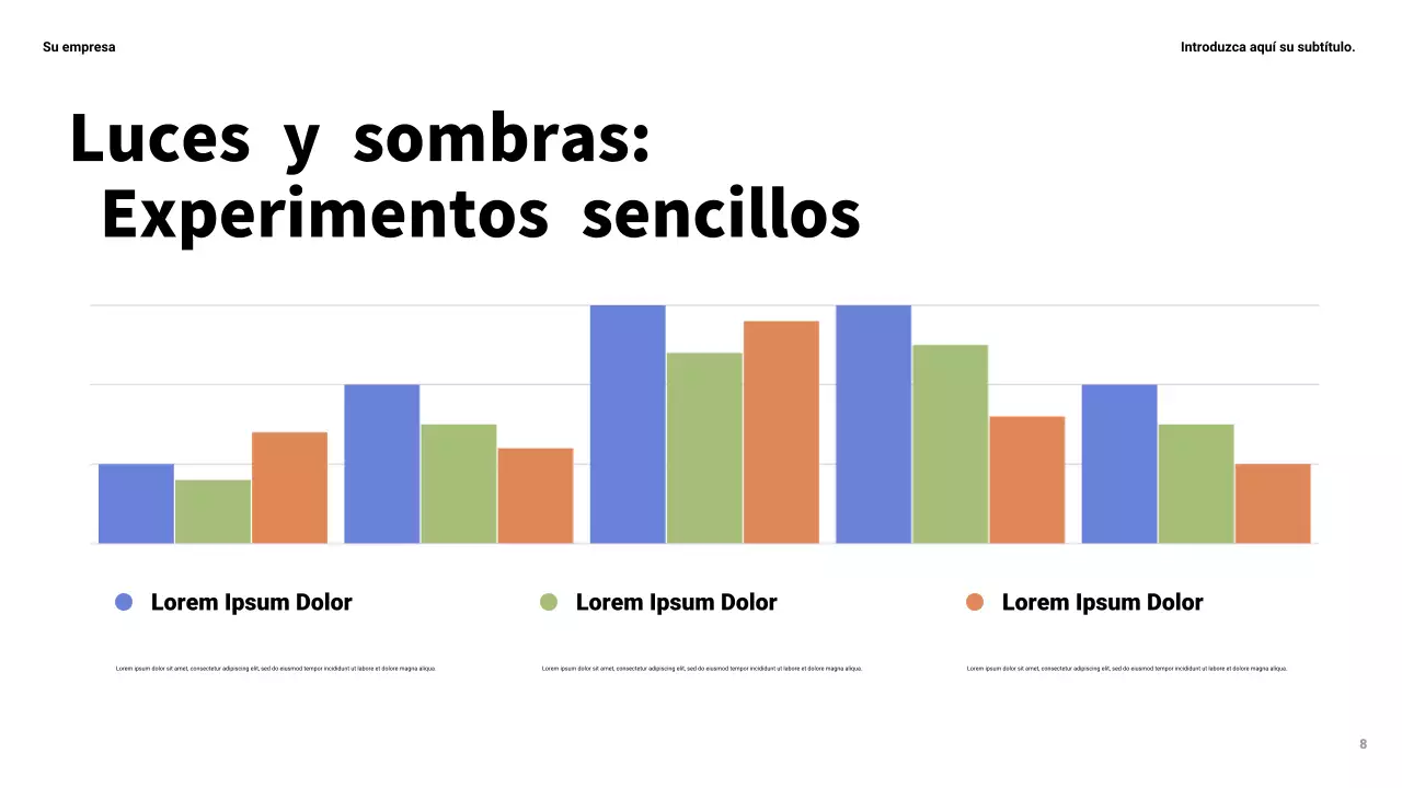 Presentación de ciencia moderna amarilla