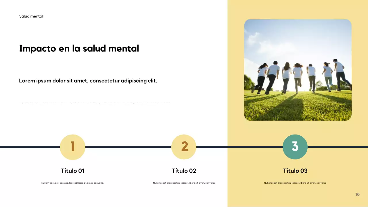 Presentación moderna de redes sociales de Orange