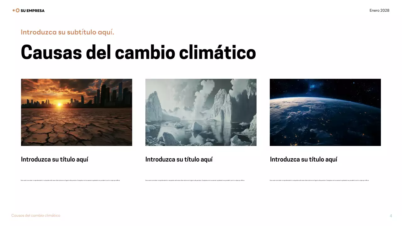 Presentación de la Conferencia sobre el Clima Moderno de Brown