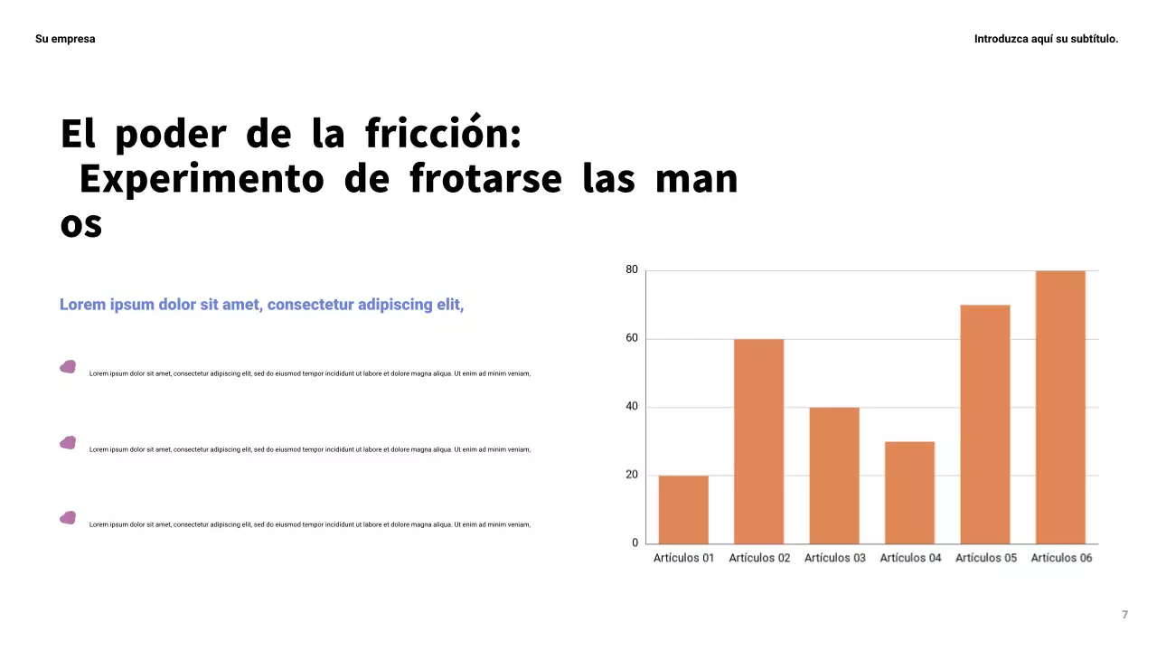 Presentación de ciencia moderna amarilla