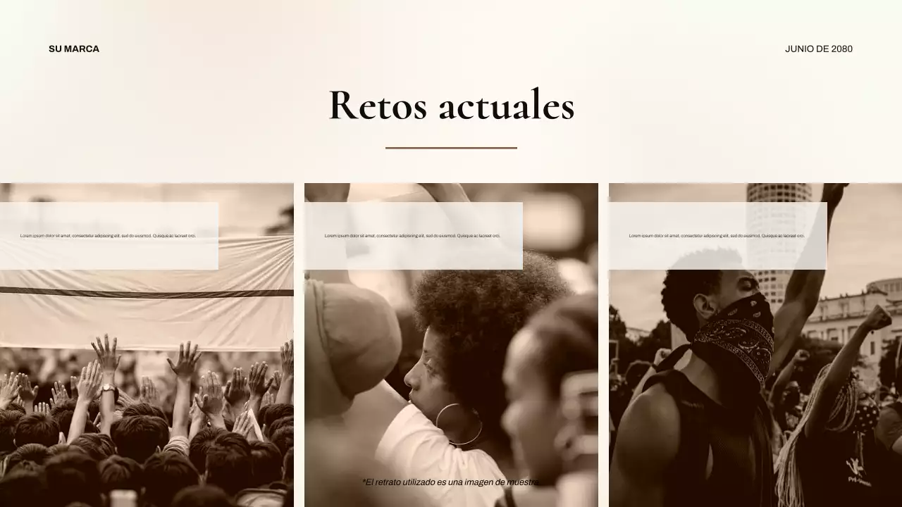 Presentación clásica de los derechos civiles de los negros