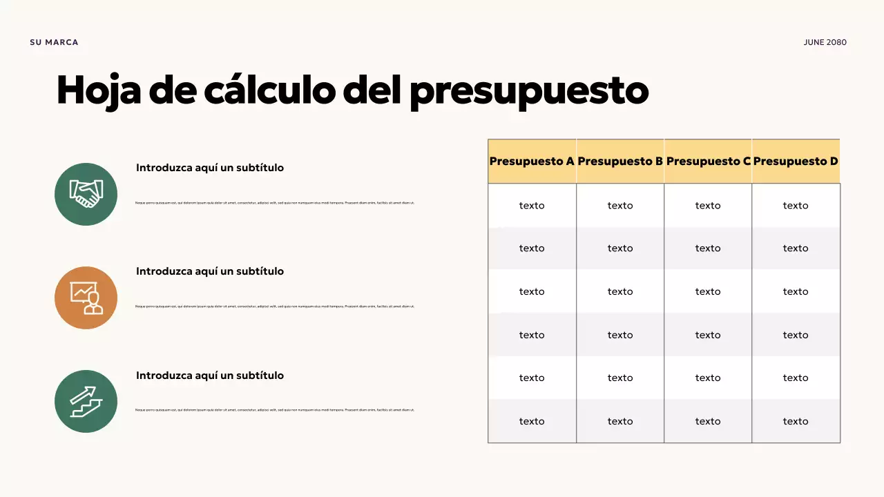 Presentación de finanzas modernas moradas