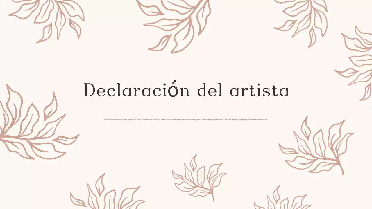 Presentación del arte abstracto del vino