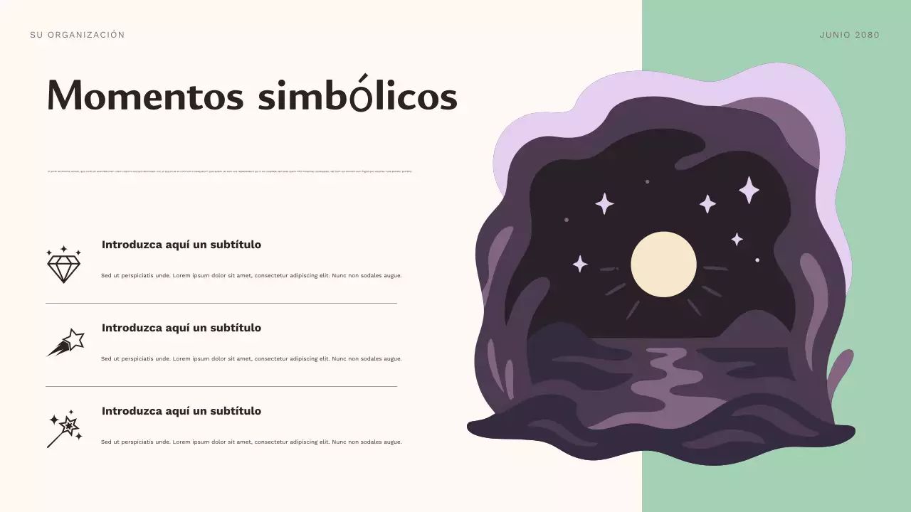 Presentación del curso de personajes estéticos morados