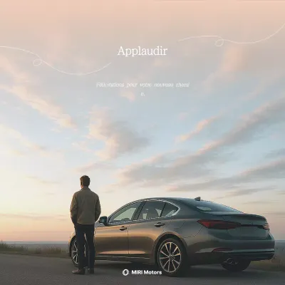 Publicité moderne beige pour les acclamations